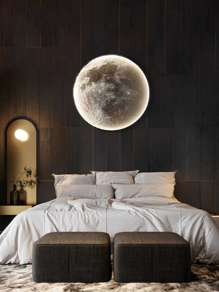 Bedroom Moon Wall Lamp