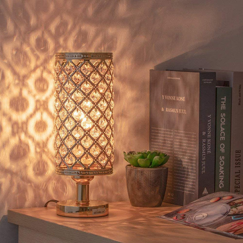 New Modern Crystal Table Lamp