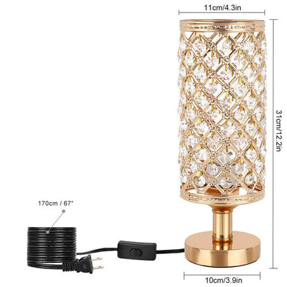 New Modern Crystal Table Lamp