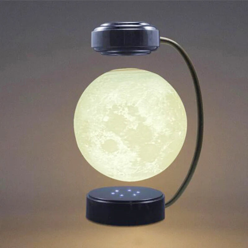 3D Magnetic Levitating Moon Lamp