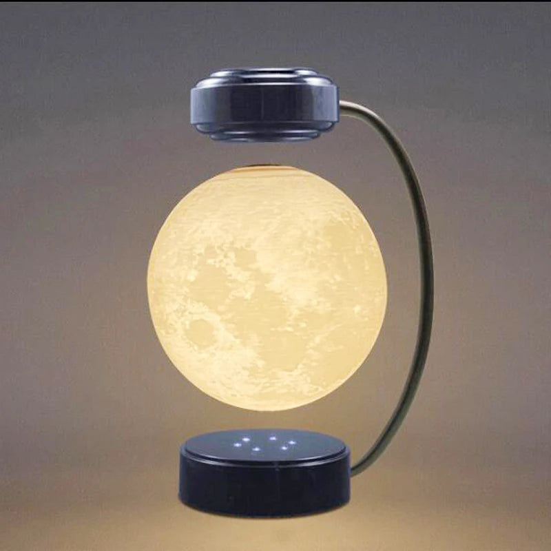 3D Magnetic Levitating Moon Lamp