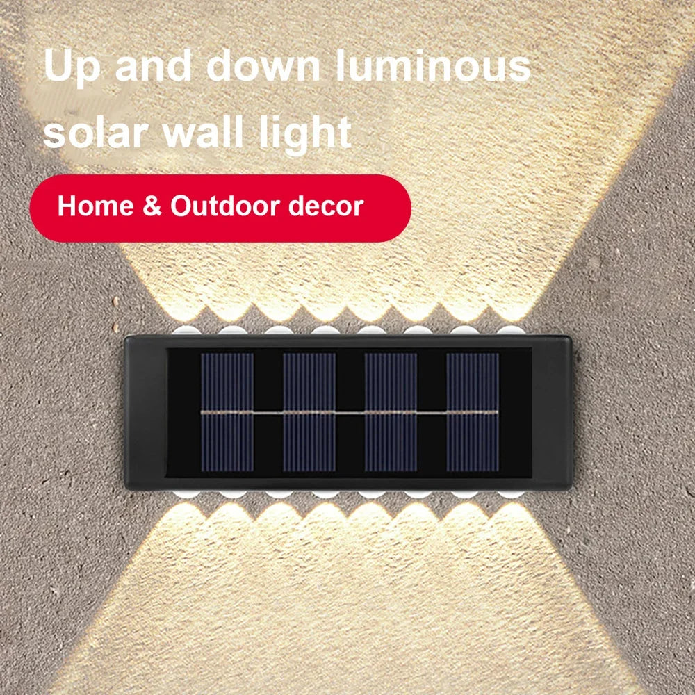 1~12PCs LED Solar Outdoor Lighting