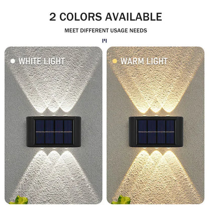 1~12PCs LED Solar Outdoor Lighting