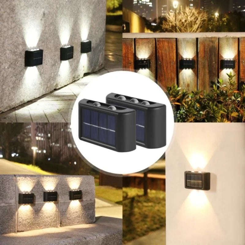 1~12PCs LED Solar Outdoor Lighting