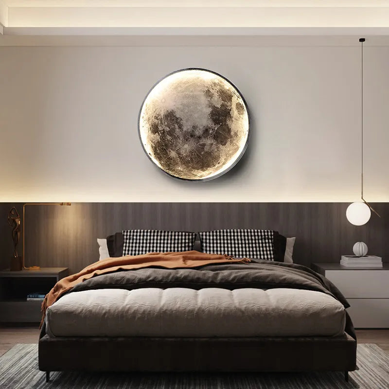 Bedroom Moon Wall Lamp