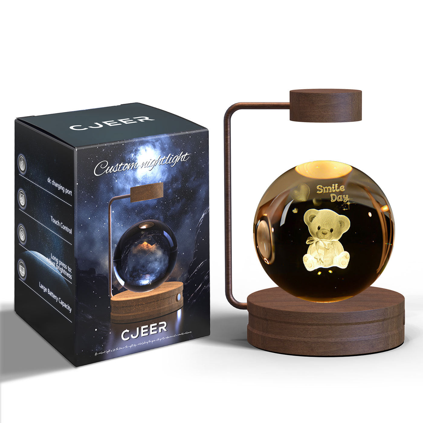 Crystal Ball Night Lamp